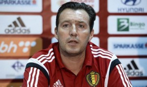 Marc Wilmots là HLV trưởng của đội tuyển Bỉ tham dự Euro 2016