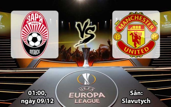 Soi kèo bóng đá Zorya Luhansk vs Manchester United 01h00, ngày 09/12 Europa League