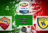 Nhận định, soi kèo AS Roma vs Chievo 02h45, ngày 23/12 Serie A