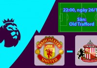 Nhận định, soi kèo Manchester United vs Sunderland 22h00 ngày 26/12 Ngoại Hạng Anh