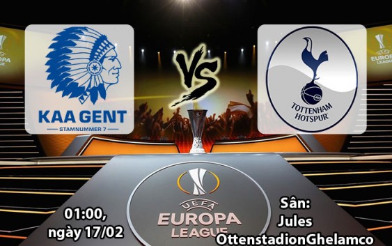 Soi kèo bóng đá Gent vs Tottenham 01h00, ngày 17/02 Europa League