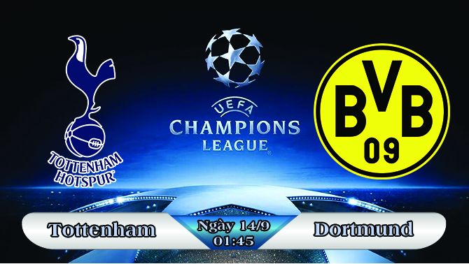 Soi kèo bóng đá Tottenham vs Dortmund 01h45, ngày 14/9 Champions League