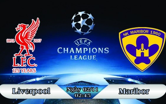 Soi kèo bóng đá Liverpool vs Maribor 02h45, ngày 02/11 Champions League
