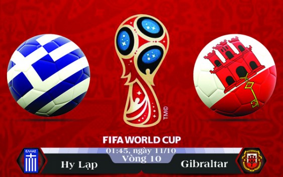 Soi kèo bóng đá Hy Lạp vs Gibraltar 01h45, ngày 11/10 Vòng Loại World Cup 2018