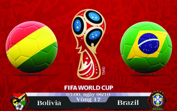 Soi kèo bóng đá Bolivia vs Brazil 03h00, ngày 06/10 Vòng Loại World Cup 2018