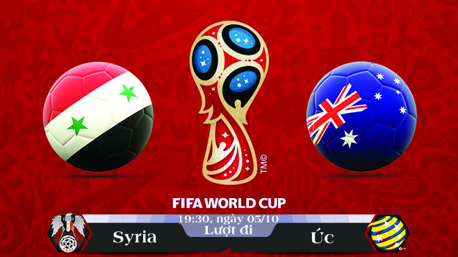 Soi kèo bóng đá Syria vs Úc 19h30, ngày 05/10 Vòng Loại World Cup 2018
