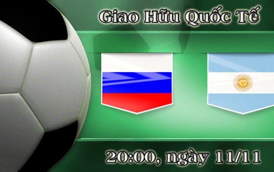 Soi kèo bóng đá Nga vs Argentina 20h00, ngày 11/11 Giao Hữu Quốc Tế