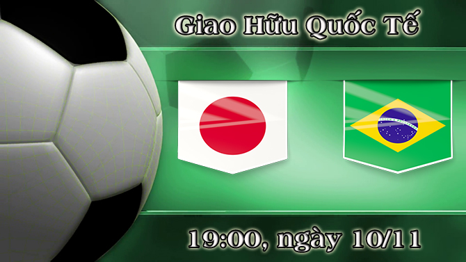 Soi kèo bóng đá Nhật Bản vs Brazil 19h00, ngày 10/11 Giao Hữu Quốc Tế