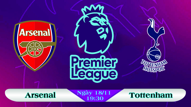 Soi kèo bóng đá Arsenal vs Tottenham 19h30, ngày 18/11 Ngoại Hạng Anh