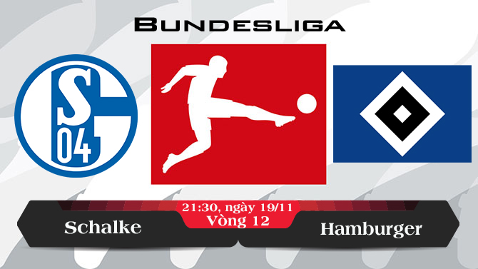 Soi kèo bóng đá Schalke vs Hamburger 21h30, ngày 19/11 Bundesliga