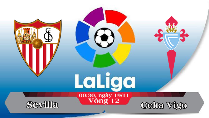 Soi kèo bóng đá Sevilla vs Celta Vigo 00h30, ngày 19/11 La Liga