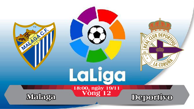Soi kèo bóng đá Malaga vs Deportivo 18h00, ngày 19/11 La Liga