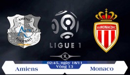 Soi kèo bóng đá Amiens vs Monaco 02h45, ngày 18/11 Giải Vô Địch Quốc Gia Pháp