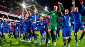 Đội tuyển Iceland lần đầu tham dự vòng chung kết Euro 2016