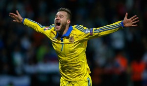 Trong đội tuyển Ukraine tham dự Euro 2016 có Andriy Yarmolenko