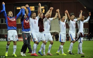Đội tuyển CH Czech tham dự Euro 2016 với vị trí đầu bảng A
