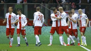 Đội tuyển Ba Lan tham dự Euro 2016 với tư cách nhì bảng D