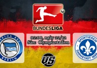 Nhận định, soi kèo Hertha Berlin vs Darmstadt 02h00, ngày 22/12 Bundesliga