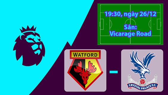 Nhận định, soi kèo Watford vs Crystal Palace 19h30, ngày 26/12 Ngoại Hạng Anh