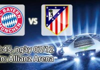 Soi kèo bóng đá Bayern Munich vs Atletico Madrid 02h45, ngày 07/12 Champions League