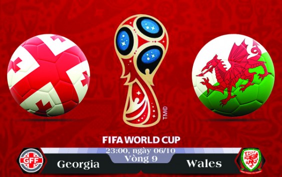 Soi kèo bóng đá Georgia vs Wales 23h00, ngày 06/10 Vòng Loại World Cup 2018