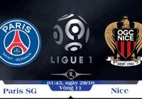 Soi kèo bóng đá PSG vs Nice 01h45, ngày 28/10 Vô địch Quốc gia Pháp