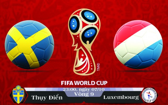 Soi kèo bóng đá Thụy Điển vs Luxembourg 23h00, ngày 07/10 Vòng Loại World Cup 2018