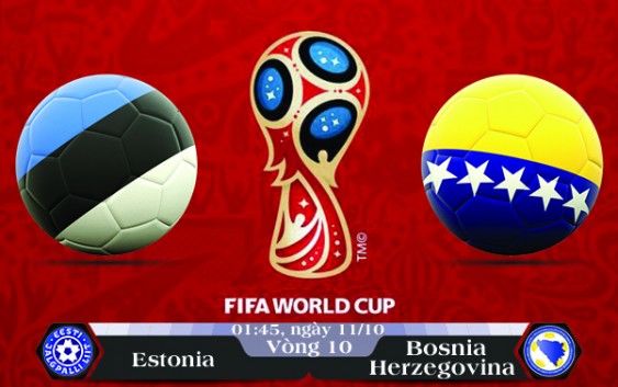 Soi kèo bóng đá Estonia vs Bosnia – Herzegovina 01h45, ngày 11/10 Vòng Loại World Cup 2018