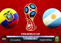 Soi kèo bóng đá Ecuador vs Argentina 06h30, ngày 11/10 Vòng Loại World Cup 2018