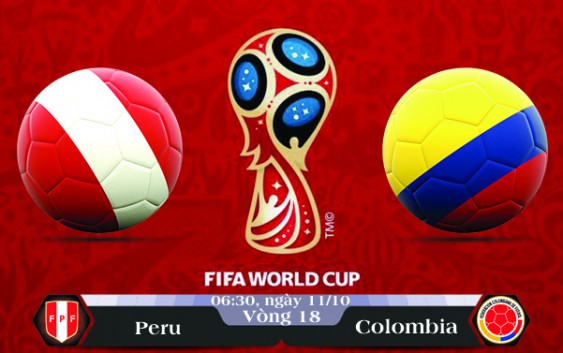Soi kèo bóng đá Peru vs Colombia 06h30, ngày 11/10 Vòng Loại World Cup 2018