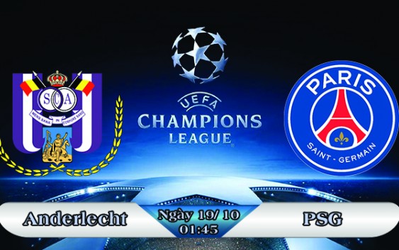 Soi kèo bóng đá Anderlecht vs PSG 01h45, ngày 19/10 Champions League