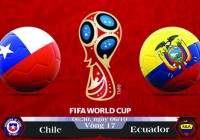Soi kèo bóng đá Chile vs Ecuador 06h30, ngày 06/10 Vòng Loại World Cup 2018