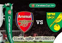Soi kèo bóng đá Arsenal vs Norwich 01h45, ngày 25/10 Cúp Liên Đoàn Anh