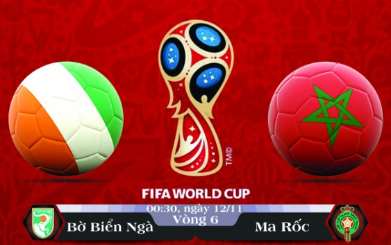 Soi kèo bóng đá Bờ Biển Ngà vs Ma Rốc 00h30, ngày 12/11 Vòng Loại World Cup 2018