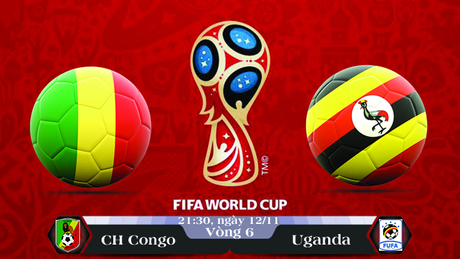 Soi kèo bóng đá CH Congo vs Uganda 21h30, ngày 12/11 Vòng Loại World Cup 2018