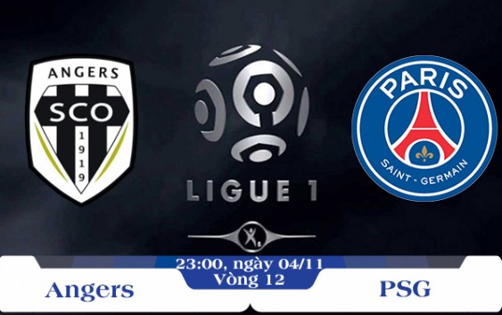Soi kèo bóng đá Angers vs PSG 23h00, ngày 04/11 Vô Địch Quốc Gia Pháp